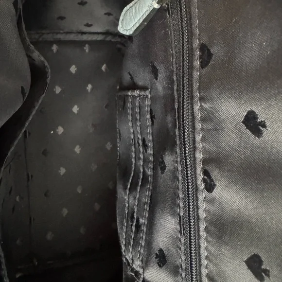 Kate Spade Blue Leather Backpack - Picture 13 of 16